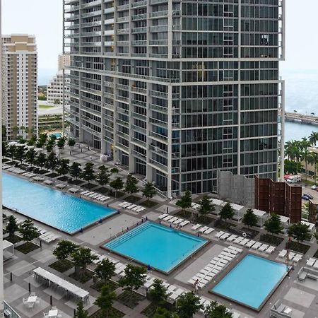 Wonderful 2 Bedroom Apt With Ocean Views At Icon Brickell ไมอามี ภายนอก รูปภาพ